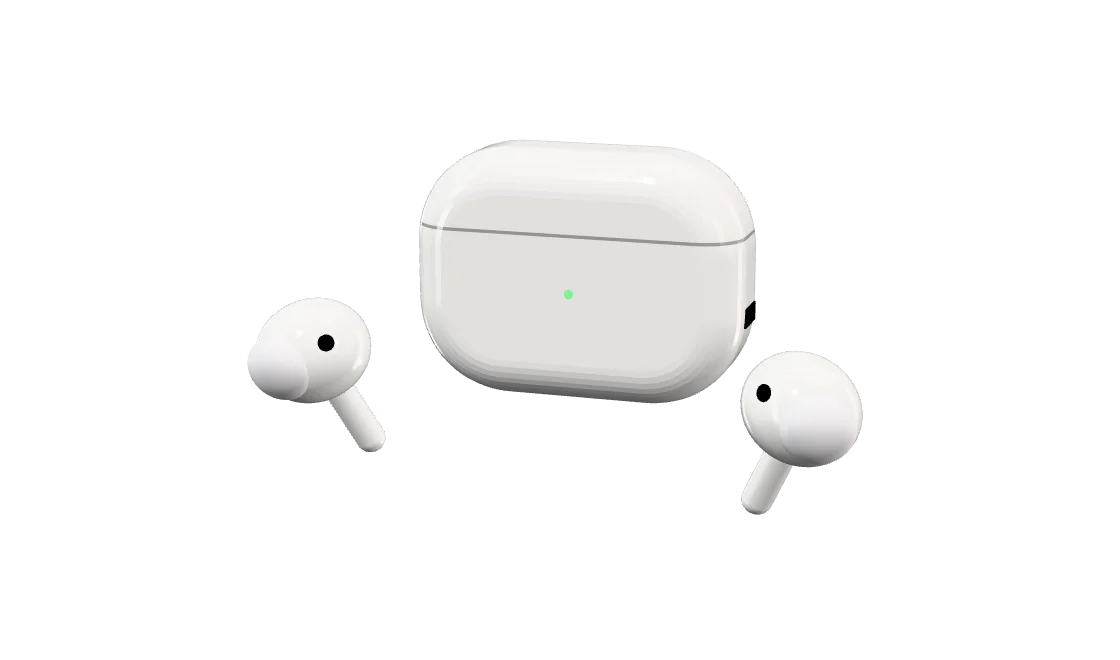 AirPods Pro в футляре и рядом